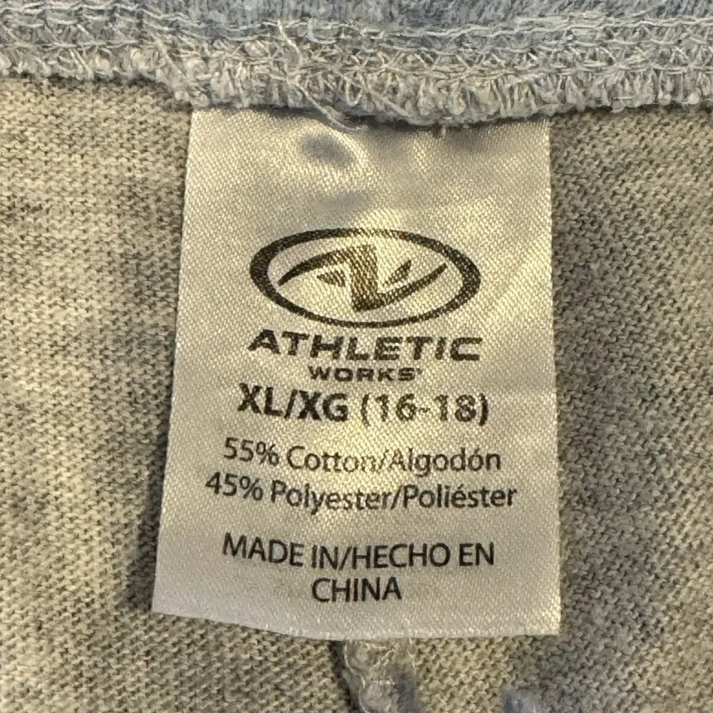 Athletic Works Tee Shirt Pull On Shorts Size 16-18
